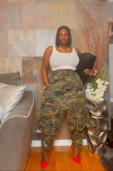 The "Takara" Camo Cropped Pants |   Pre-Order - Ships Between August 10th and August 20th