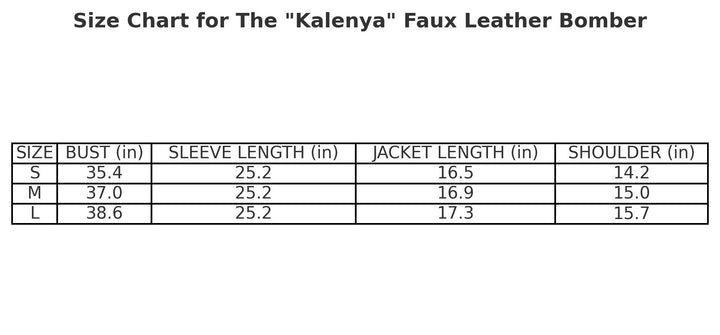 The "Kalenya" Faux Leather Bomber in White | ready to ship