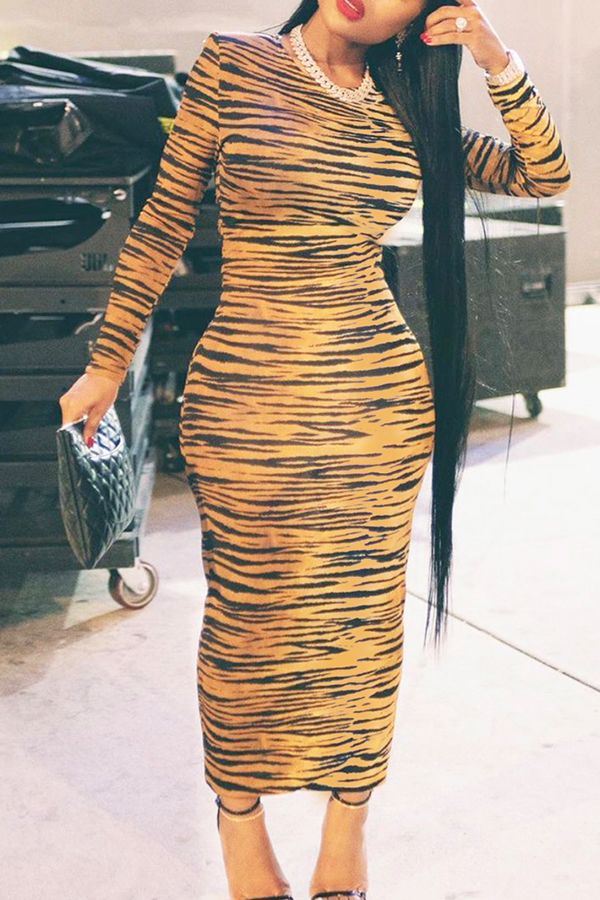 The "Jaelyn" Leopard Bodycon Dress | Ready to Ship