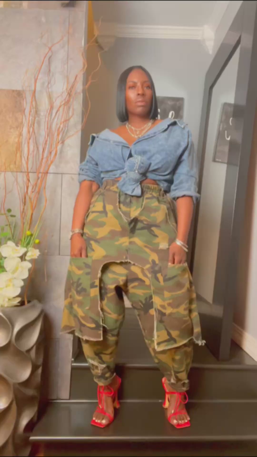 The "Takara" Camo Pants | Ready to Ship