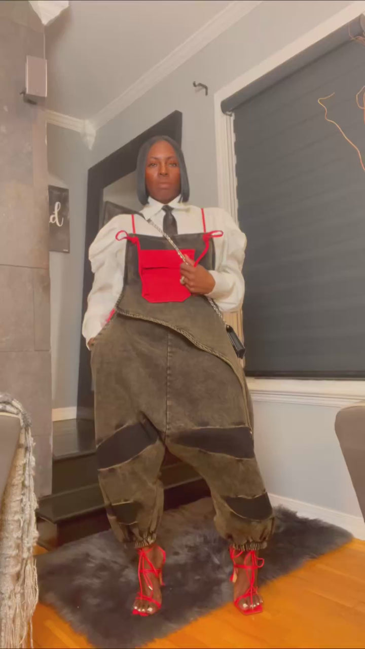 The "Zamirah" Oversized Jumper in Red | Ready to Ship - Limited Stock